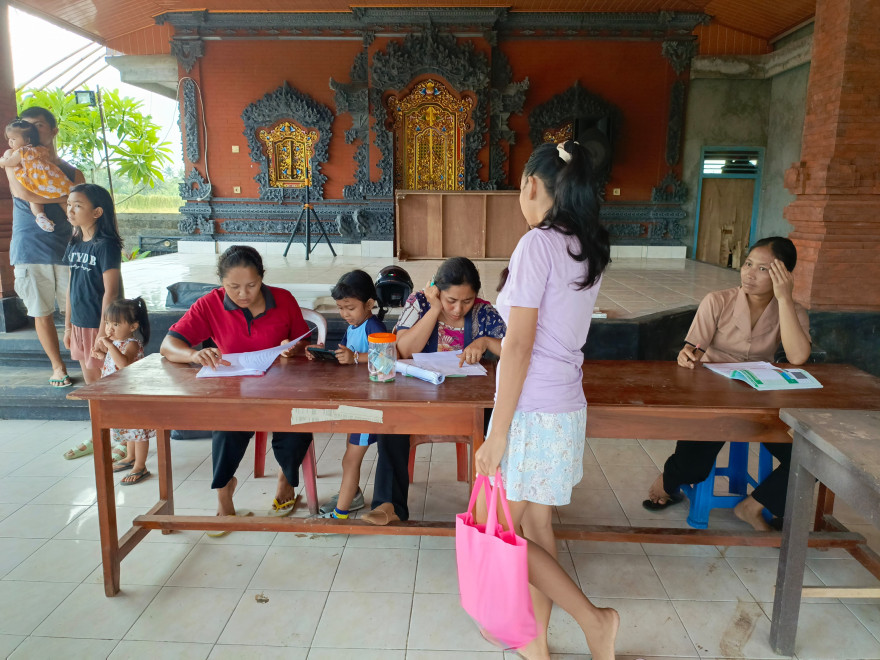 Kegiatan Posyandu Desa Meliling